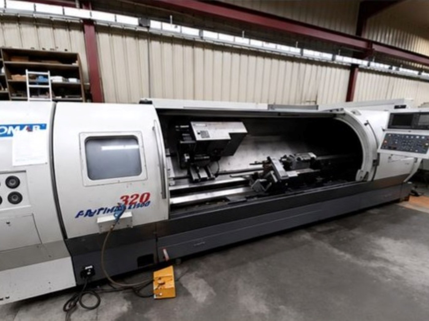 Tour CN grande capacité Ø490 L3200 — usinage précision SOMEGE Yvelines (78)